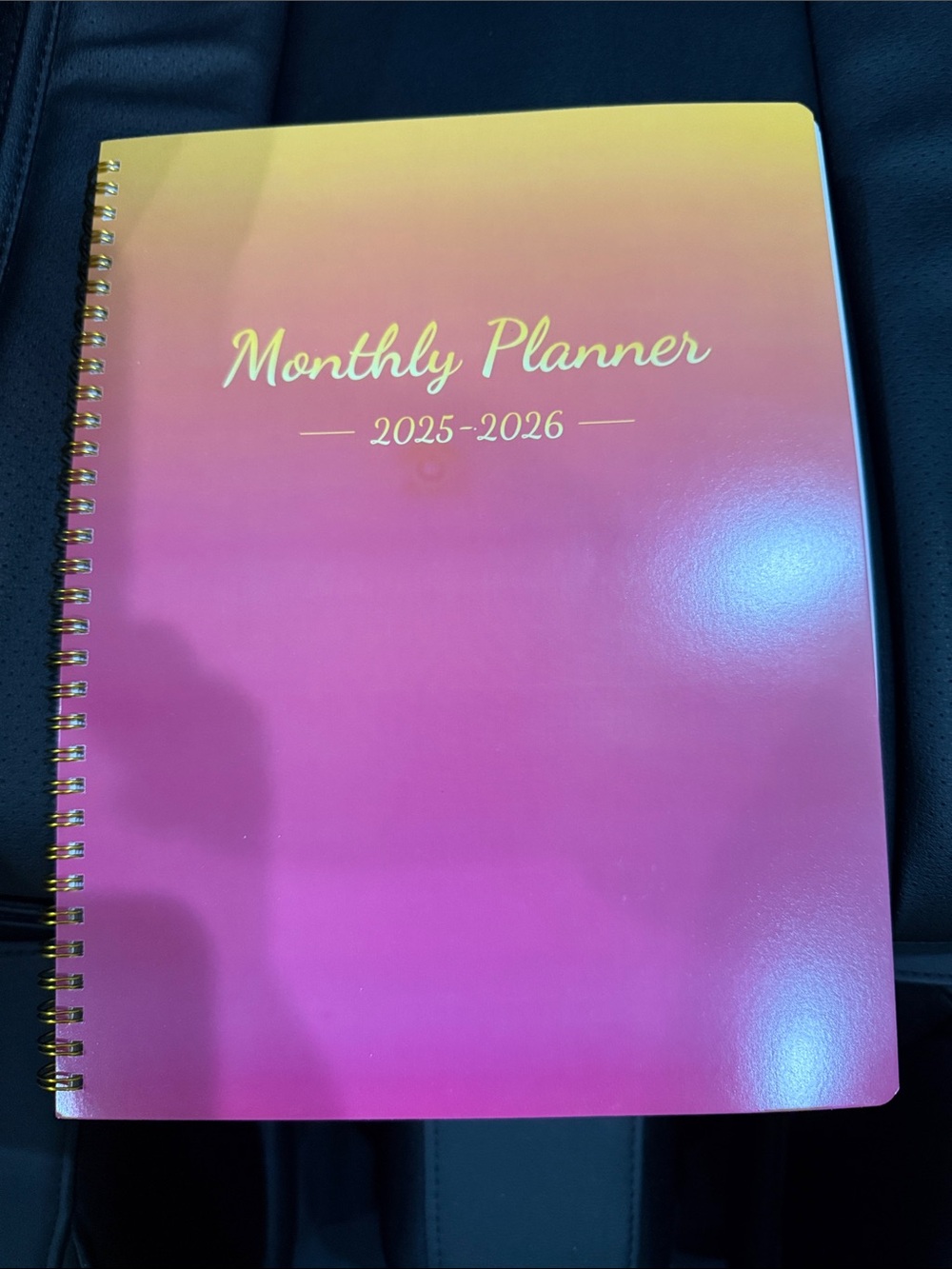 New Monthly Planner Notebook 2025-2026